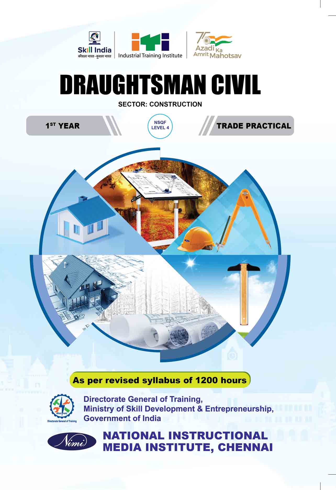 Draughtsman Civil 1st Year Practical - English - Revised NSQF LEVEL 4